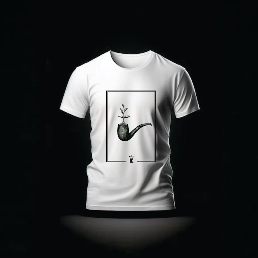 Camiseta Preto Velho — Cachimbo Sagrado — Rei 7 da Lira